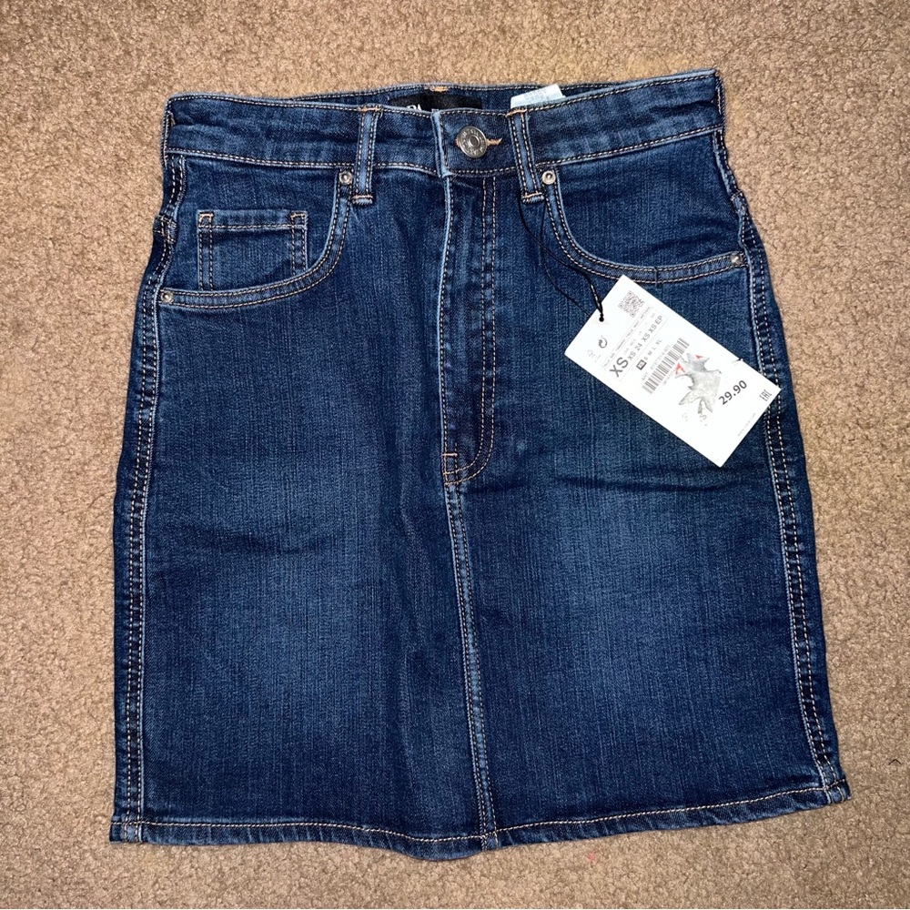 Zara Denim Skirt
